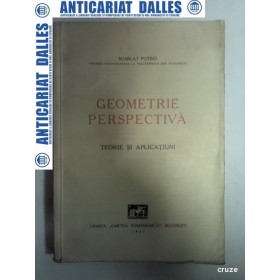 GEOMETRIE PERSPECTIVA -Teorie si aplicatiuni -SCARLAT FOTINO -1941