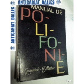 MANUAL DE POLIFONIE - S.GRIGORIEV / T. MULLER