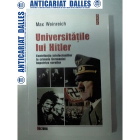UNIVERSITATILE LUI HITLER - Max Weinreich