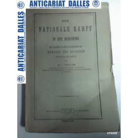 DER NATIONALE KAMPF IN DER BUKOWINA -I.NISTOR 1919