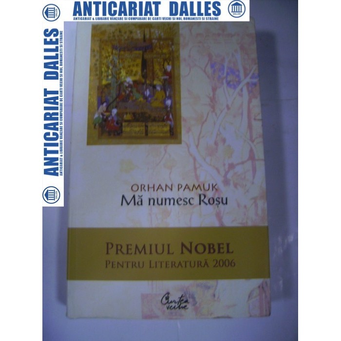 Ma numesc Rosu -Orhan Pamuk