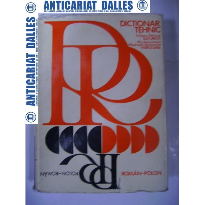 Dictionar tehnic roman-polon si polon-roman
