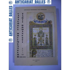 Catalogul documentelor Tarii Romanesti vol.VII (1650-1653)