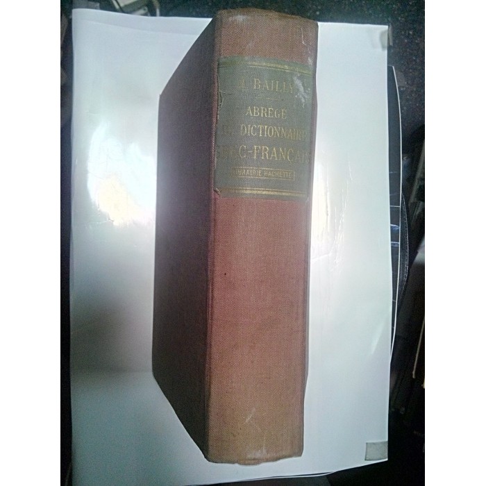 DICTIONAR GREC -FRANCEZ - BAILLY (abrege)