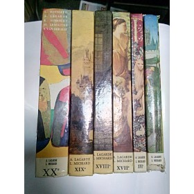 LAGARDE & MICHARD - Collection litteraire - 6 volume