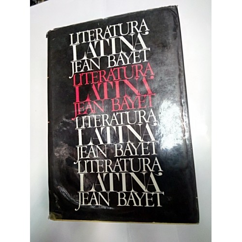 LITERATURA LATINA - JEAN BAYET LITERATURA LATINA - JEAN BAYET