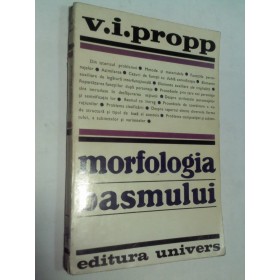 MORFOLOGIA BASMULUI - V.I.PROPP