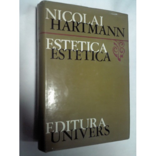 ESTETICA - NICOLAI HARTMANN ESTETICA - NICOLAI HARTMANN