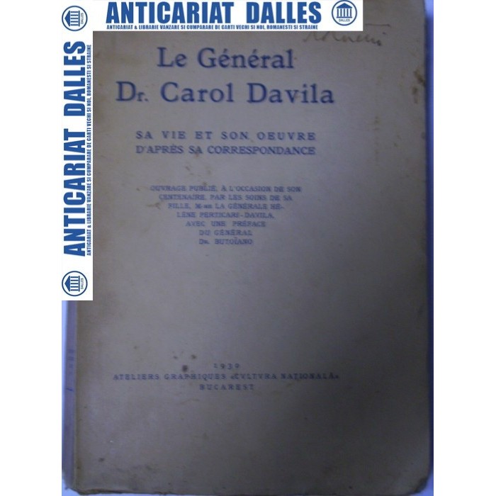 Le GENERAL DR.CAROL DAVILA