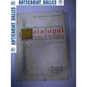 Catalogul colectiei de incunabule -Ventura Jugareanu